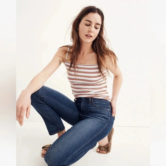 Madewell Slim Straight Jeans in dark blue size 30 - Picture 14 of 14